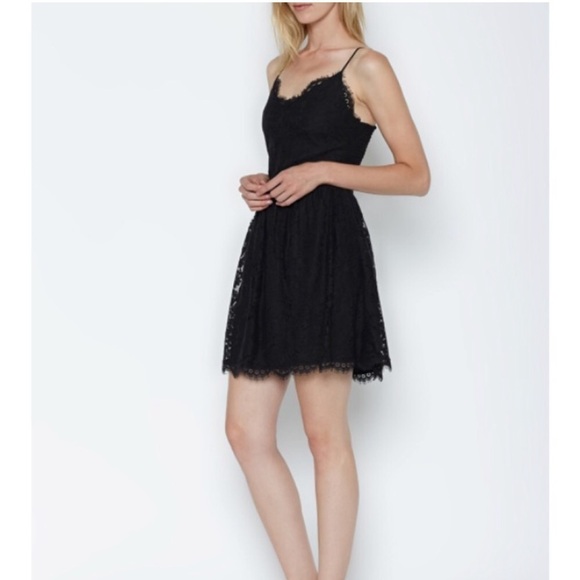 Joie Hudette B Black Lace Dress - Picture 10 of 10